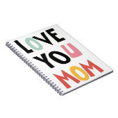 Liebe You Mama Notebook Notizblock (Rechte Seite)
