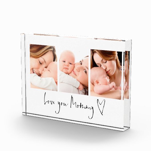 Liebe You Mommy Script Heart 3 Fotos (Rechts)