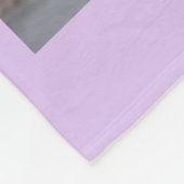 Liebe You Nana 4 Foto Lila Fleecedecke (Ecke)