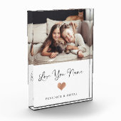 Liebe You Nana| Drehbuch und Herz Fotoblock (Links)