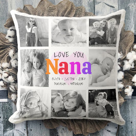 Liebe You Nana farbenfroh kühl modern 8 Foto Colla Kissen