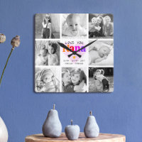 Liebe You Nana farbenfroh kühl modern 8 Foto Colla