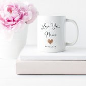 Liebe You Nana | Handgeschriebenes Skript und Herz Kaffeetasse