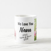 Liebe You Nana Oma Foto Kaffeetasse (Mittel)