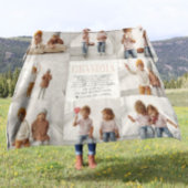 Liebe You Oma | Benutzerdefinierte Nachrichtendate Fleecedecke