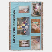 Liebe You Oma Decke (Vorderseite Vertikal)