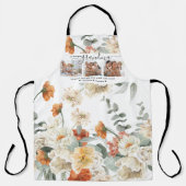 Liebe You Oma | Drei-Bilder-Collage Schürze (Vorderseite)