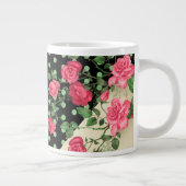 Liebe You Oma Floral Jumbo-Tasse (Rechts)