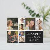 Liebe You Oma | Foto-Collage und Text-UAWG Ca RSVP Karte (Stehend Vorderseite)