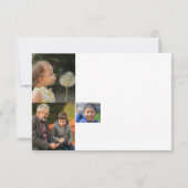 Liebe You Oma | Foto-Collage und Text-UAWG Ca RSVP Karte (Rückseite)