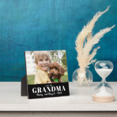 Liebe You Oma Foto Family Modern Keepake Fotoplatte (InSitu)