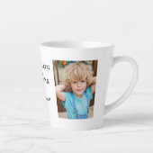 Liebe You Oma Foto Milchtasse (Rechts)