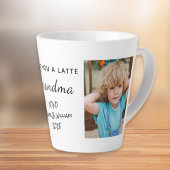 Liebe You Oma Foto Milchtasse