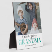 Liebe You Oma Picture Fotoplatte (Seite)