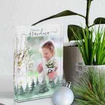 Liebe You Oma Winter Forest Overlay