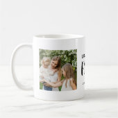 Liebe You Papa Foto Niedliches Skript Kaffee Tasse (Links)
