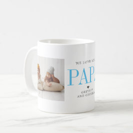 Liebe You Papa | Zwei FotoCollage Kaffeetasse