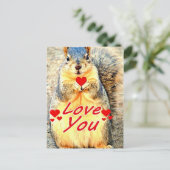 Liebe You_Postcard Postkarte (Stehend Vorderseite)