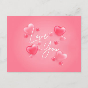 Liebe You Sweetheart Postkarte