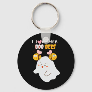 Liebe Your Boo Bees Funny Halloween Poppel B Schlüsselanhänger