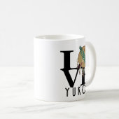 LIEBE Yukon Oklahoma 11oz Kaffeetasse (VorderseiteRechts)