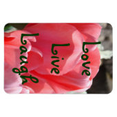 Liebe-zacken Livelachenmagneten die Blumen Magnet (Horizontal)