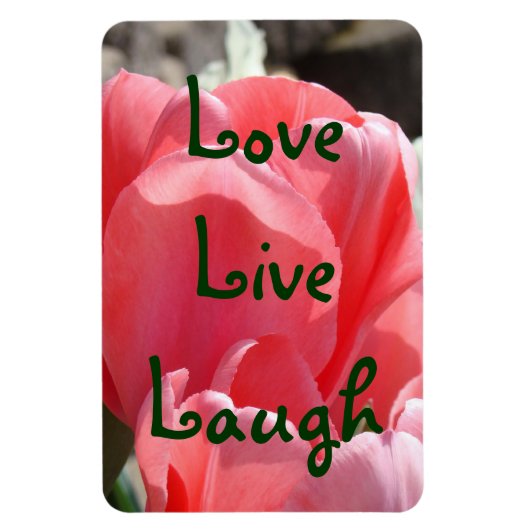 Liebe-zacken Livelachenmagneten die Blumen Magnet (Vertikal)