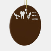 Liebe Zahnärztliche Operation Zahnärztliche Zahnär Keramik Ornament (Rechts)