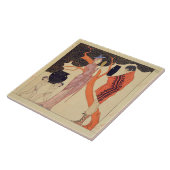 Liebe-Zeichen (w/c auf Papier) Fliese (Seite)