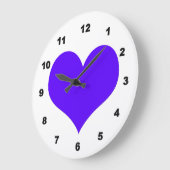Liebe Zeit Akrylic Wall Clock Große Wanduhr (Winkel)