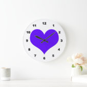 Liebe Zeit Akrylic Wall Clock Große Wanduhr (Zuhause)