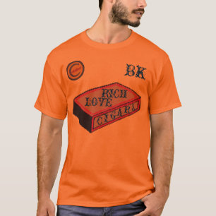LIEBE-"ZIGARREN-" T-SHIRT MANN-' S REICHES