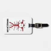 Liebe zirkulieren (Kreis der Willis) Gepäckanhänger (Vorderseite horizontal)