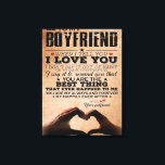 Liebe Zitat für Boyfriend, Ehemänner Liebe Geburts Leinwanddruck<br><div class="desc">Liebe Zitat für Boyfriend,  Ehemänner Liebe Geburtstag</div>