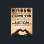 Liebe Zitat für Boyfriend, Ehemänner Liebe Geburts Leinwanddruck<br><div class="desc">Liebe Zitat für Boyfriend,  Ehemänner Liebe Geburtstag</div>