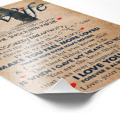 Liebe Zitat für Ehefrau, Ehefrau Geburtstag, Hochz Fotodruck (Ecke)