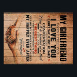 Liebe-Zitat für Freundin, Geburtstagsgeschenk für  Poster<br><div class="desc">Liebe-Zitat für Freundin,  Geburtstagsgeschenk für Freundin</div>