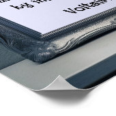 Liebe Zitat - Voltaire Poster (Ecke)