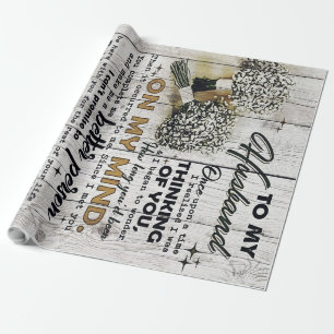 Liebe-Zitate für mein Ehemann, trendige Geschenke Geschenkpapier