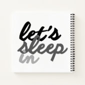 Liebe-Zitate VI Notizbuch (Rückseite)