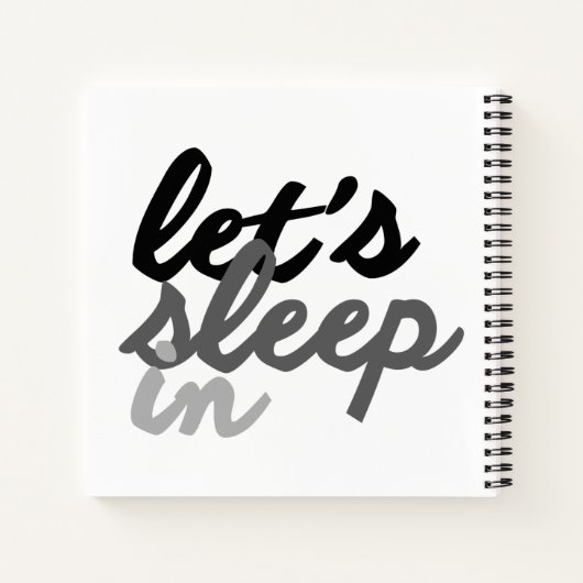 Liebe-Zitate VI Notizbuch (Rückseite)