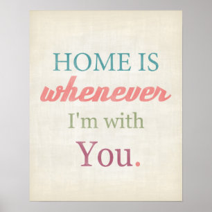 Liebe zitiert Kunsttypografie Valentinstag Poster