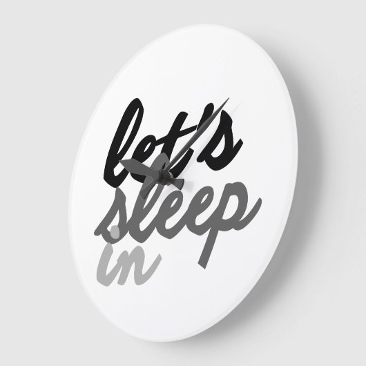 Liebe zitiert VI Große Wanduhr (Winkel)