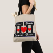 😍 Liebe Zodiac-♊ Tasche (Von Nahem)