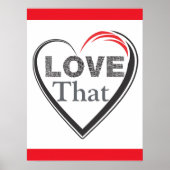 Liebe zu diesem Poster (Vorne)