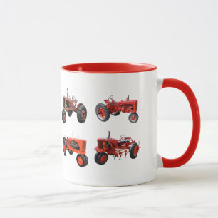 Liebe zu diesen alten roten Traktoren Tasse