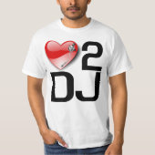 LIEBE ZU DJ-T - Shirt (Vorderseite)