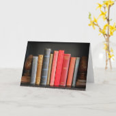 Liebe zu klassischen Büchern Karte (Gelbe Blume)
