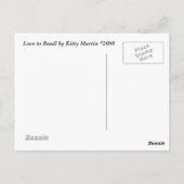 Liebe zu Perlen! Postkarte (Rückseite)