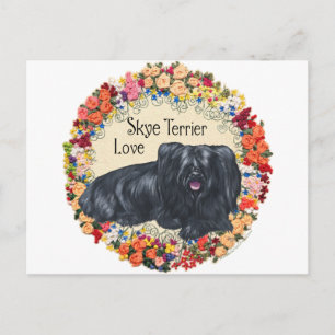 Liebe zu Skye Terriern Postkarte